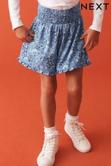 Blue Ditsy Floral Pull On Skort (3-16yrs) (D58473) | $14 - $22