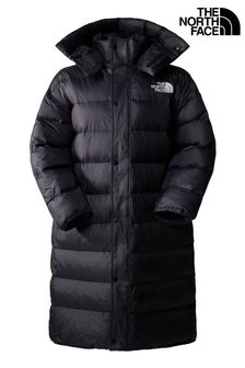 Черная длинная дутая куртка The North Face (D58485) | €250