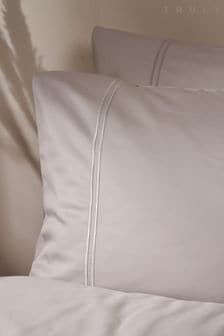 Truly Set Of 2 Satin Stitch Bamboo Pillowcases (D58510) | 179 LEI