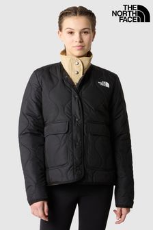 North face quilted bomber jacket discount
