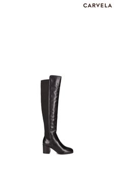 Carvela Black Comfort Soothe Otk Boots (D59121) | 1,460 SAR