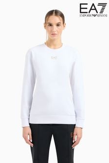 白色 - Emporio Armani Ea7女裝圓領運動衫 (D59169) | NT$3,970