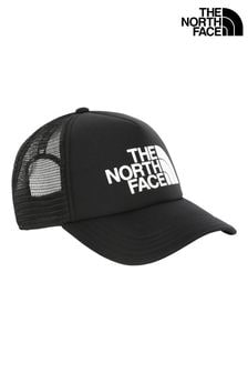 The North Face Black Logo Trucker Cap