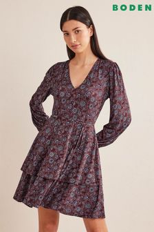Boden Tiered Mini Jersey Dress (D59305) | 285 zł