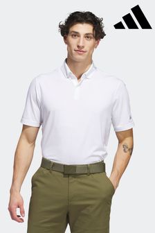 White - Adidas Golf Go-to Polo Shirt (D59381) | kr820