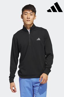 adidas Golf Elevated 1/4-Zip Black Sweatshirt (D59403) | €34