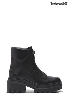 Timberland Everleigh Front Zip Black Boots (D59474) | €111