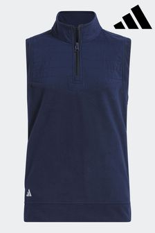 Adidas Golf Fleece-Weste, Marineblau (D59483) | 54 €