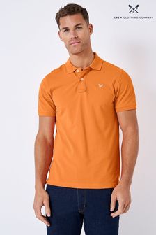 Crew Clothing Company Orange Cotton Classic Polo Shirt (D59495) | €51