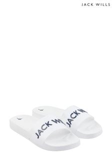 أبيض - حذاء مفتوح أبيض من Jack Wills (D59510) | 139 د.إ