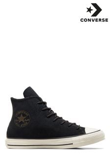 Converse Black Chuck Taylor Suede Trainers (D59685) | €89