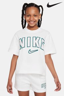 Nike White Oversized Trend T-Shirt (D60033) | €19