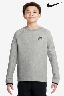 Siva - Flis pulover Nike Tech (D60157) | €86