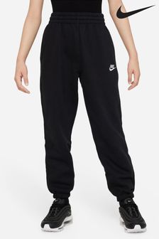 Negru - Larg Pantaloni de sport din fleece Nike Club (D60251) | 227 LEI