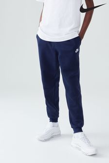 Granatowy - Polarowe spodnie dresowe Nike Club  (D60281) | 240 zł