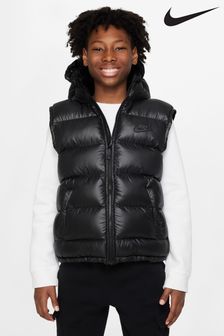 Nike Black Therma- FIT Water Repellent Padded Synthetic Fill Gilet (D60311) | 31,680 Ft