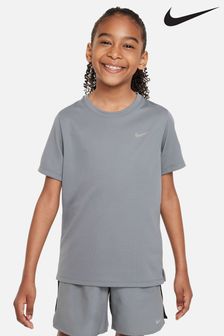 Gris - T-shirt Nike Dri-fit Miler (D60331) | €29