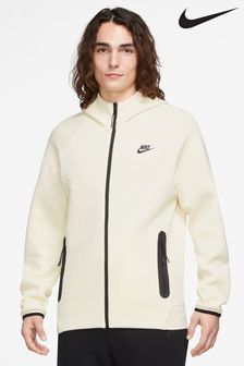 Nike White Tech Fleece Full Zip Hoodie (D60356) | 168 €