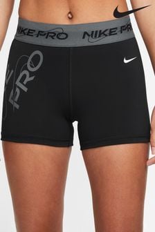 Nike Black Pro Dri-Fit Mid-Rise 3" Shorts (D60471) | 51 €