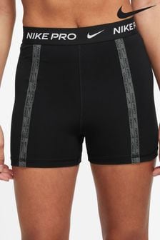 Черный - Шорты с классической талией Nike Pro Dri Fit 3 (D60507) | €22