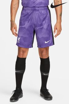 Nike Purple Liverpool FC Stadium Third Football Shorts (D60597) | €23