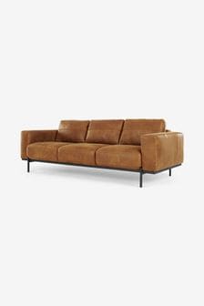 MADE.COM Tan Brown Jarrod 3 Seater Sofa (D60705) | €2,015