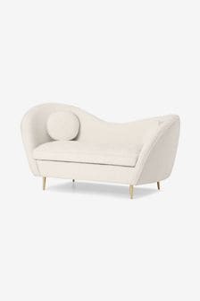 MADE.COM Soft Boucle Paper White Kooper 2 Seater Sofa (D60710) | €1,228.50