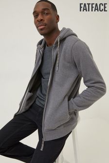 FatFace Grey Brooke Zip Through Hoodie (D60950) | AED305