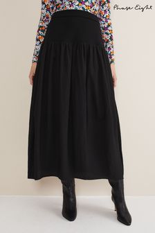 Phase Eight Laina Yoke Black Skirt (D61095) | 60 €
