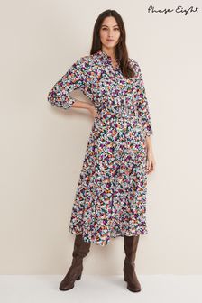 Phase Eight Natural Tana Floral Ditsy Dress (D61103) | 84 €