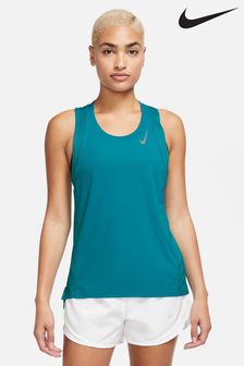 Ярко-синий - Nike майка для бега Drifit Race (D61193) | €17
