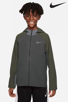 Nike Dark Grey Dri-Fit Woven Training Jacket (D61271) | €27