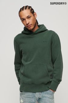 綠色 - Superdry復古風水洗連帽衫 (D61312) | NT$2,560