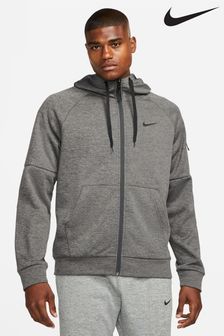 Nike Charcoal Grey Therma-FIT Full Zip Training Hoodie (D61355) | €44.50