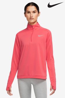 Nike Coral Pink Dri-FIT Pacer 1/4Zip Running Top (D61359) | 61 €