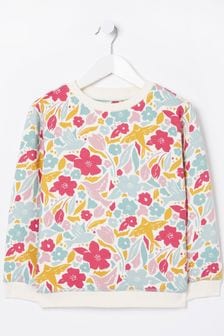 FatFace Red Blooms Sweatshirt (D61447) | €26