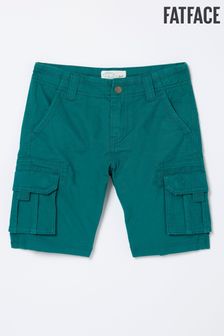 FatFace Green Lulworth Cargo Shorts (D61485) | €25
