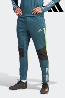 adidas Blue/Green Performance Football Tiro 23 Winterized Joggers (D61536) | €34