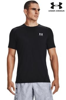 Under Armour Black Heat Gear Fitted T-Shirt (D61881) | $55