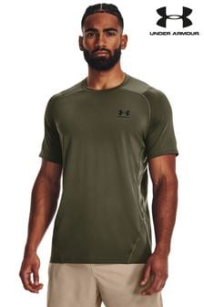 Zielony - Koszulka Under Armour Heat Gear o dopasowanym kroju (D61884) | 195 zł