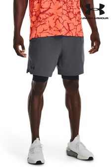 Gris - Under Armour Short Vanish tissé 2 en 1 (D62078) | €58