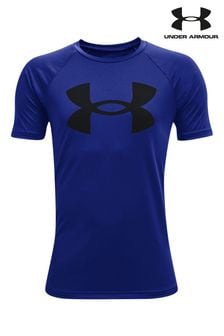 Under Armour Dark Blue Tech Big Logo Short Sleeve T-Shirt (D62392) | 973 UAH
