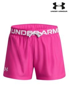 Under Armour Pink Girls Youth Play Up Shorts (D62429) | KRW38,400