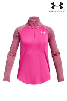 Under Armour Pink Tech Graphic 1/2 Zip Sweatshirt (D62460) | $64