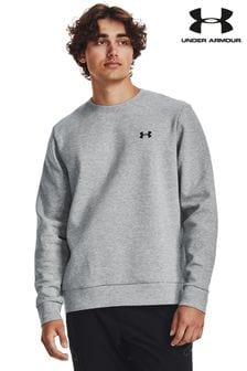 Under Armour Grey Unstoppable Crew Neck Fleece (D62684) | AED499
