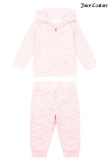 Juicy Couture Girls Pink Tracksuit (D62753) | €34