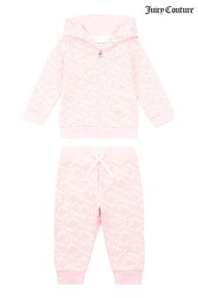 Juicy Couture Mädchen Trainingsanzug, Rosa (D62753) | 42 €