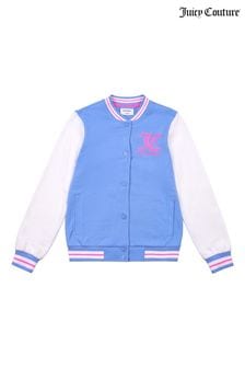 Juicy Couture Blue Bomber Varsity Jacket (D62785) | KRW149,400 - KRW179,300