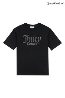 Juicy Couture Girls Diamante T-Shirt (D62825) | €44 - €53