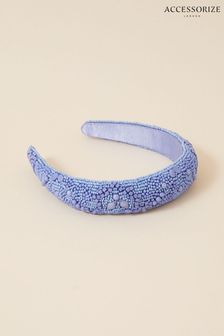 Accessorize Blue Beaded Headband (D62895) | 32 €
